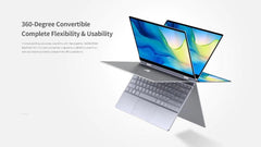 BMAX Y13 360° Touch Screen Laptop - 13.3 Inch, Windows 10, 8GB LPDD4, 256GB SSD, 1920*1080 IPS - dealskart.com.au