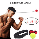Boxing Reflex Ball Set 3 Difficulty Agility Training - dealskart.com.au