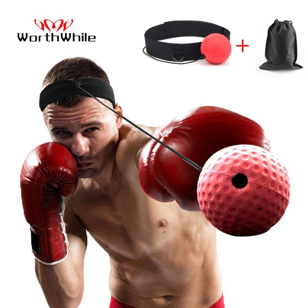 Boxing Reflex Ball with Headband - dealskart.com.au