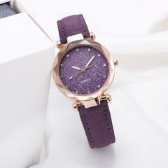 Casual Women’s Classic Leather Wristwatch - dealskart.com.au