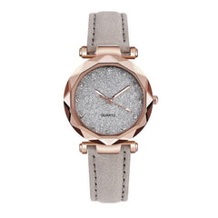 Casual Women’s Classic Leather Wristwatch - dealskart.com.au