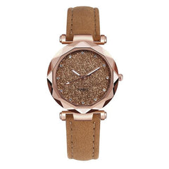 Casual Women’s Classic Leather Wristwatch - dealskart.com.au