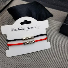 Charm DIY Personalized Friendship Bracelet - 2 Pcs - dealskart.com.au