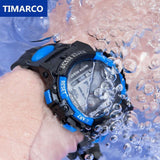 Children’s Waterproof Sports Silicone Strap Wristwatch - dealskart.com.au