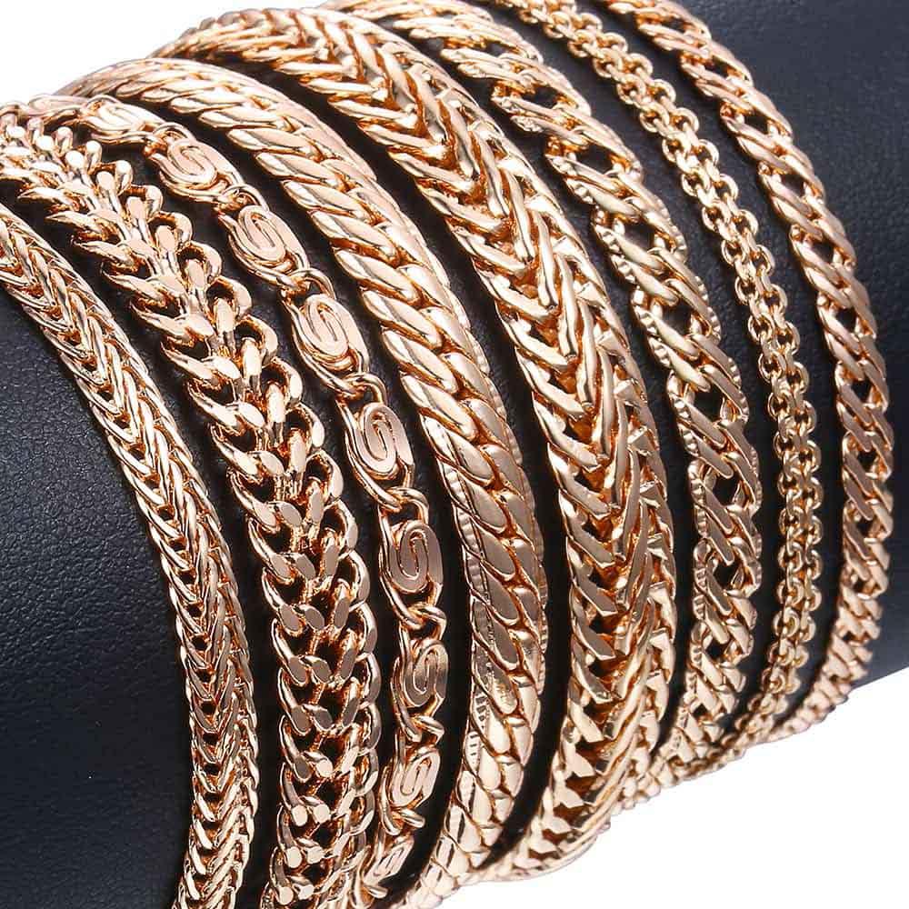 Classic Foxtail Chain Bracelet - For Women - dealskart.com.au