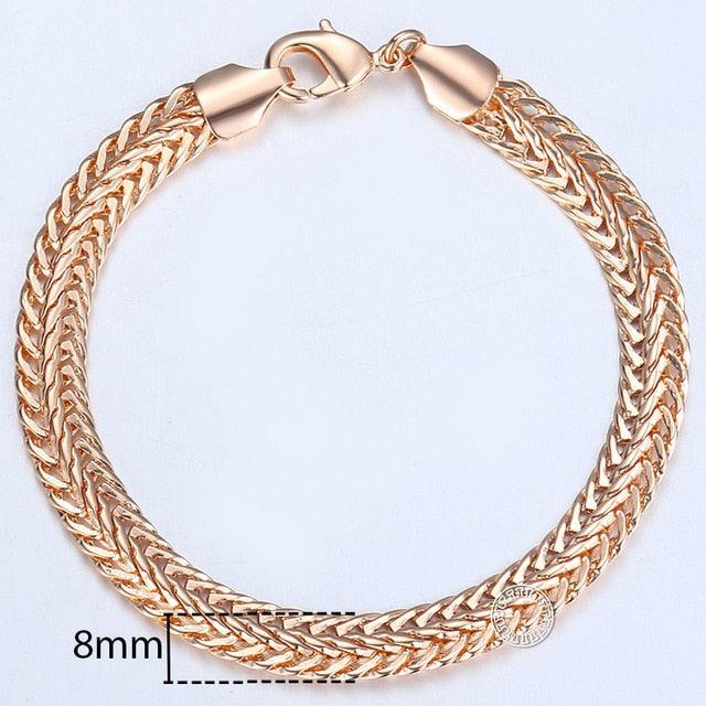 Classic Foxtail Chain Bracelet - For Women - dealskart.com.au