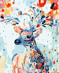 DIY Home Décor Oil Painting Landscape Animal Pictures - dealskart.com.au