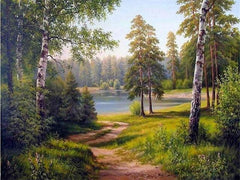 DIY Home Décor Oil Painting Landscape Canvas - dealskart.com.au