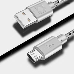 Micro USB Cable with Kevlar® Braid Fast Charging and Durable - dealskart.com.au