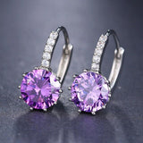 EMMAYA Fashion 10 Colors AAA CZ Element Stud Earrings For Women Wholesale Chea Factory Price - dealskart.com.au