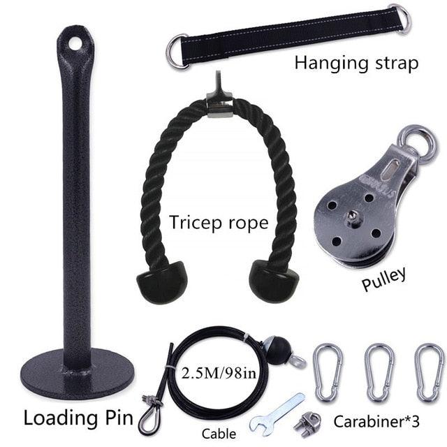 Fitness Pulley System for Triceps and Muscle Training - dealskart.com.au