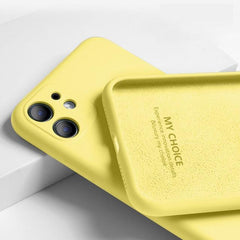 For iPhone 11 Pro SE 2 Case Luxury Original Silicone Full Protection Soft Cover For iPhone X XR 11 XS Max 7 8 6 6s Phone Case - dealskart.com.au