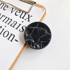 Glossy Popular Marble Expanding Phone Stand Grip Finger Rring Support Anti-Fall Round Foldable Mobile Phone Holder for iPhone 11 - dealskart.com.au