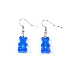 Guangtuo Dangle Drop Polychromatic Bear Stud Earrings - For Women/ Girls - dealskart.com.au