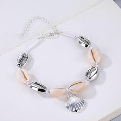 Iparam Customized Sea Shell Beads Bracelet - For Women - dealskart.com.au