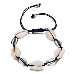 Iparam Customized Sea Shell Beads Bracelet - For Women - dealskart.com.au