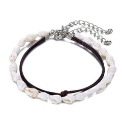 Iparam Customized Sea Shell Beads Bracelet - For Women - dealskart.com.au