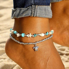 Iparam Customized Sea Shell Beads Bracelet - For Women - dealskart.com.au