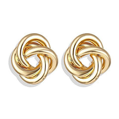 Iparam Women's Geometric Design Charming Earrings - Metal Toned - dealskart.com.au