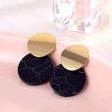 Iparam Women's Geometric Design Charming Earrings - Metal Toned - dealskart.com.au