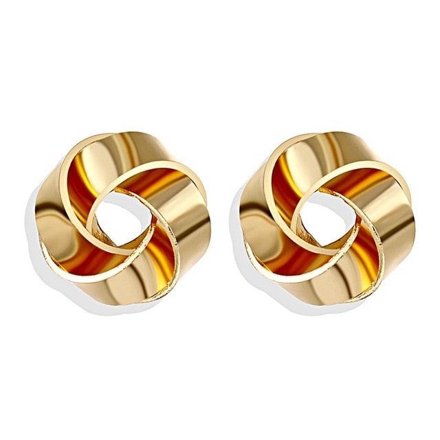 Iparam Women's Geometric Design Charming Earrings - Metal Toned - dealskart.com.au