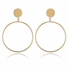 Iparam Women's Geometric Design Charming Earrings - Metal Toned - dealskart.com.au