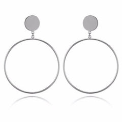 Iparam Women's Geometric Design Charming Earrings - Metal Toned - dealskart.com.au