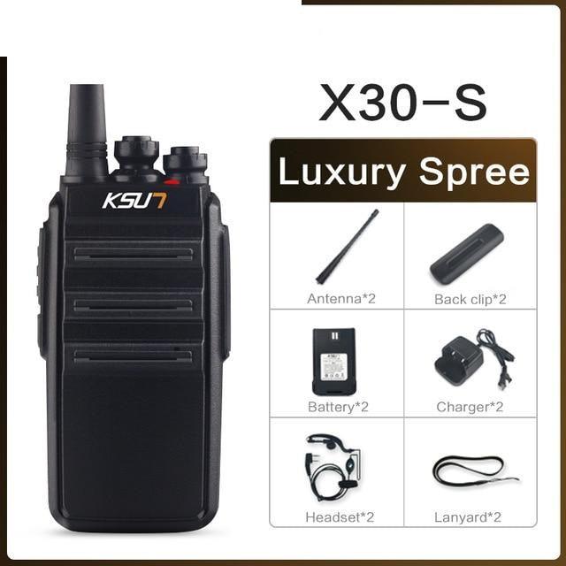 KSUN X-65 Two Way Radio Walkie Talkie - 16 Channels - dealskart.com.au