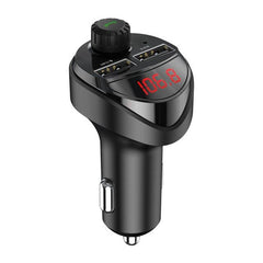 KUULAA Car Charger FM Transmitter Bluetooth Car Audio MP3 Player TF Card Car Kit 3.4A Dual USB Car Phone Charger For Xiaomi Mi - dealskart.com.au