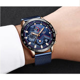LIGE Luxury Fashion Watch for Men - dealskart.com.au