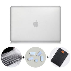 Marble Design MacBook Case With Bag & Keyboard Cover - dealskart.com.au