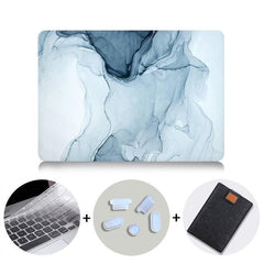 Marble Design MacBook Case With Bag & Keyboard Cover - dealskart.com.au