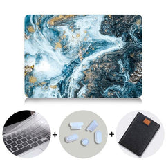 Marble Design MacBook Case With Bag & Keyboard Cover - dealskart.com.au