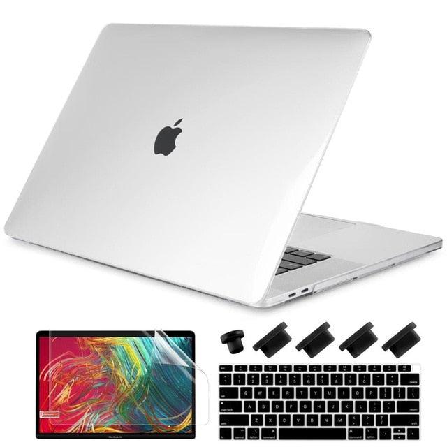 Matte Crystal Plastic Hard Case Cover for MacBook - dealskart.com.au