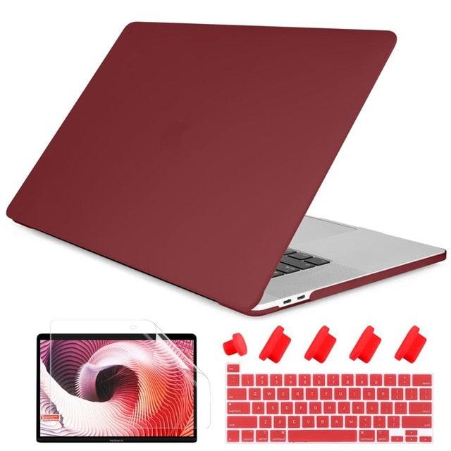 Matte Crystal Plastic Hard Case Cover for MacBook - dealskart.com.au