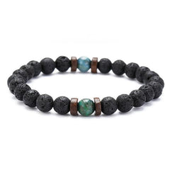 MCLLROY Tibetan Buddha Moonstone Beads Bracelet - Natural - dealskart.com.au