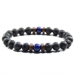 MCLLROY Tibetan Buddha Moonstone Beads Bracelet - Natural - dealskart.com.au