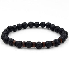 MCLLROY Tibetan Buddha Moonstone Beads Bracelet - Natural - dealskart.com.au