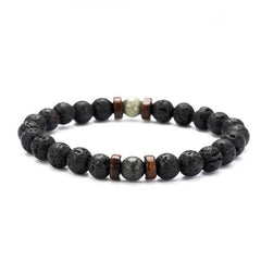 MCLLROY Tibetan Buddha Moonstone Beads Bracelet - Natural - dealskart.com.au