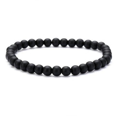 MCLLROY Tibetan Buddha Moonstone Beads Bracelet - Natural - dealskart.com.au