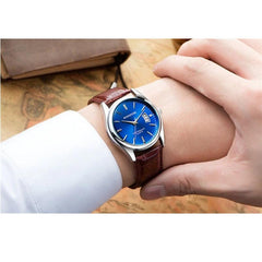 Men Luxury Sports Quartz Wristwatch Waterproof up to 30m - dealskart.com.au