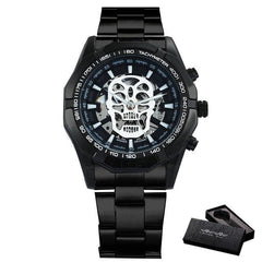 Men’s Automatic Mechanical Skeleton Luxury Watch - dealskart.com.au