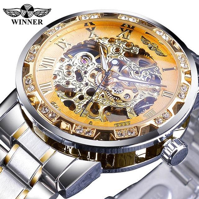 Men’s Luxury Fashion Automatic Mechanical Wristwatch - dealskart.com.au