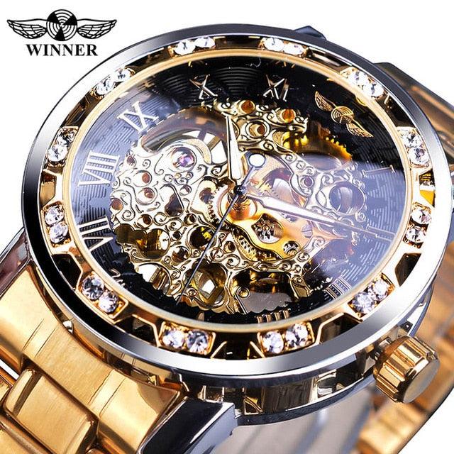Men’s Luxury Fashion Automatic Mechanical Wristwatch - dealskart.com.au