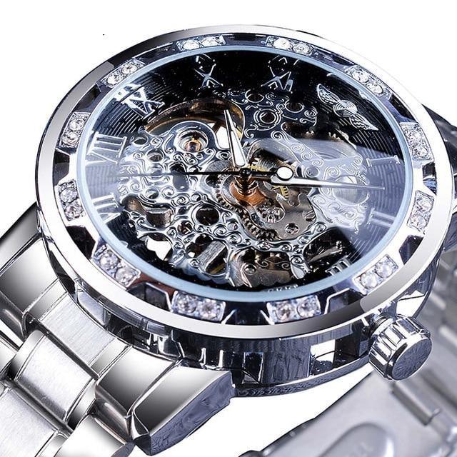 Men’s Luxury Fashion Automatic Mechanical Wristwatch - dealskart.com.au