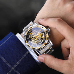 Men’s Luxury Fashion Automatic Mechanical Wristwatch - dealskart.com.au