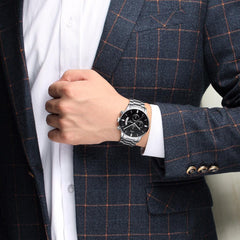 Men’s Luxury Fashion Quartz Wristwatch - dealskart.com.au