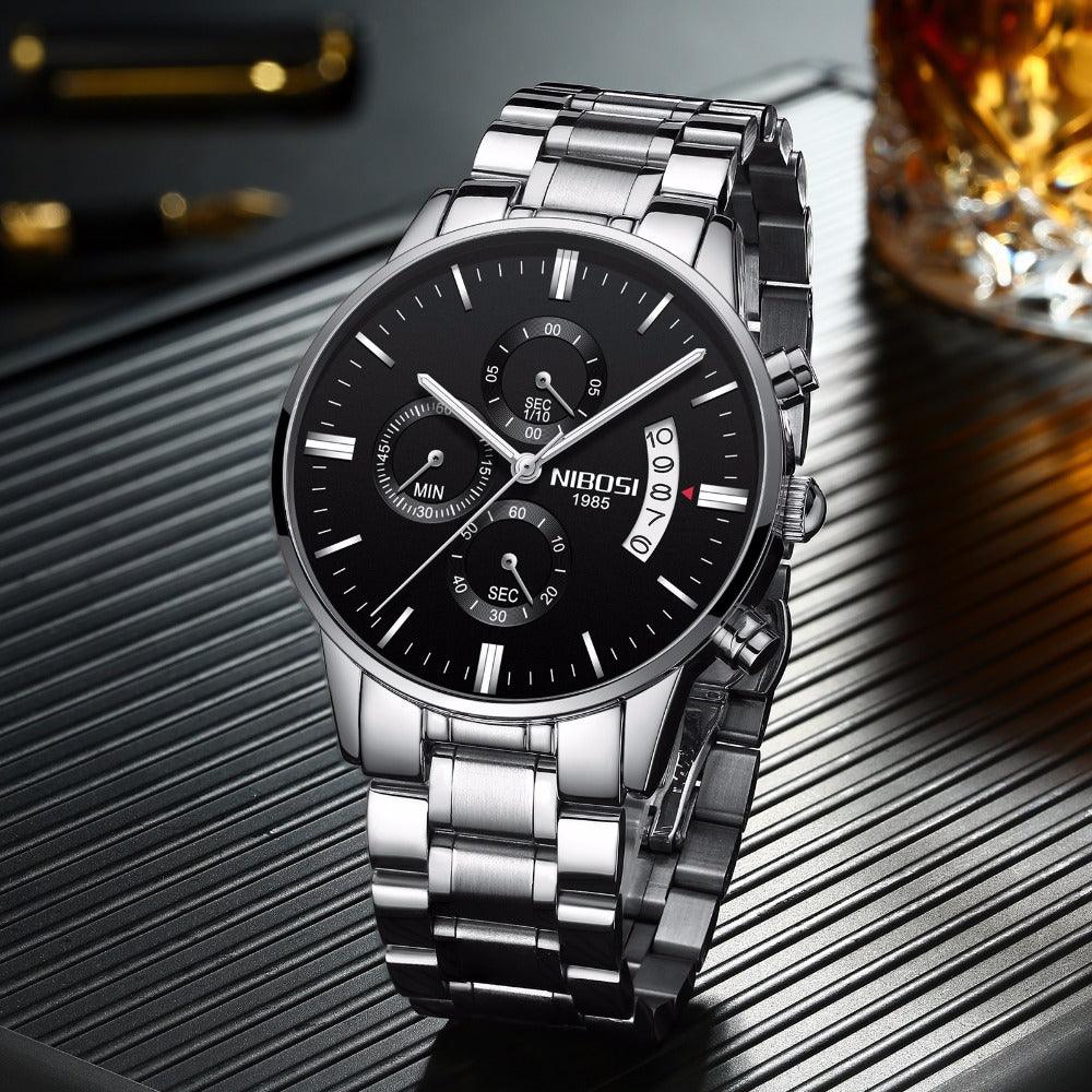 Men’s Luxury Fashion Quartz Wristwatch - dealskart.com.au