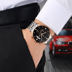 Men’s Luxury Fashion Quartz Wristwatch - dealskart.com.au