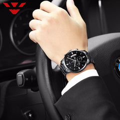 Men’s Luxury Fashion Quartz Wristwatch - dealskart.com.au